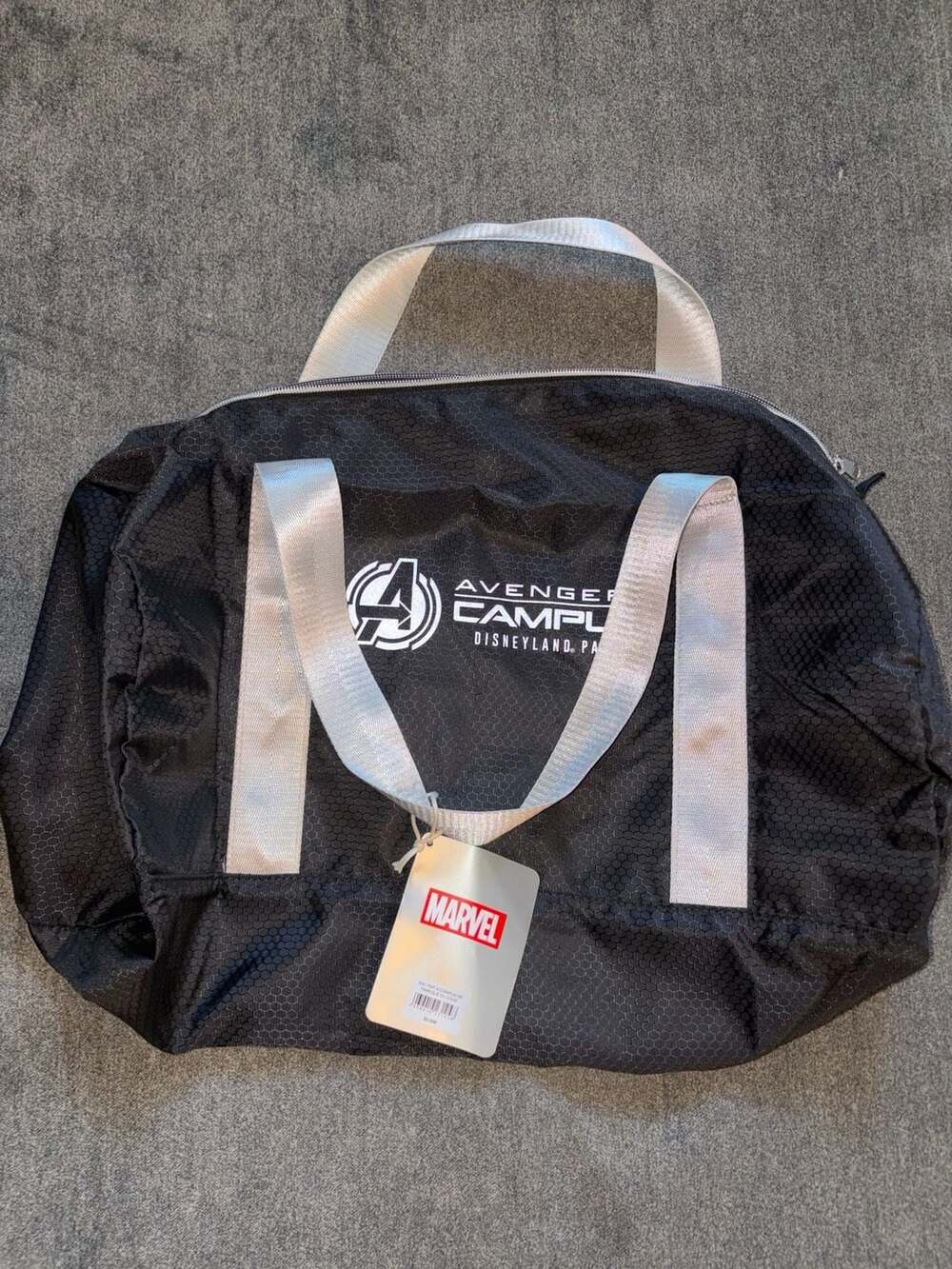 Disney Marvel Avengers Campus Disneyland Paris Duffel Bag New